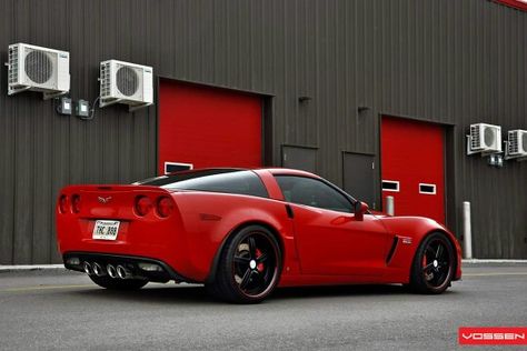 . Vossen Wheels, Corvette C6, Corvette Z06, Chevy Corvette, Custom Wheels, Cool Cars, Color Matching, Chevy, Bespoke