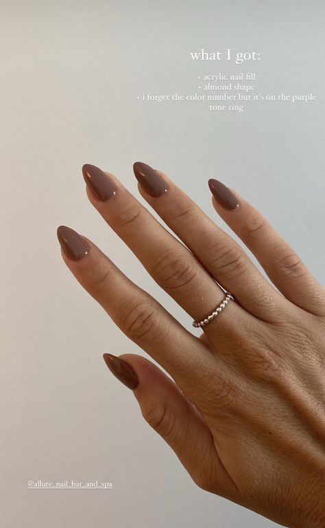 Clay Color Nails, Brown Elegant Nails, Fall Nails At Home, Fair Skin Nails, September Nail Ideas Gel Simple Short, Natural Nails Brown, Pre Fall Nails, Transition To Fall Nails, Autumn Nails Simple