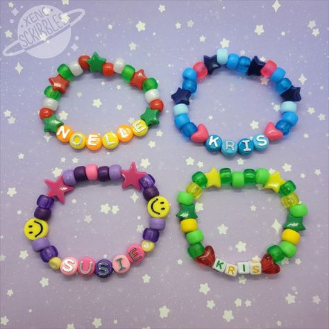 Display your love for your favorite Deltarune character with these character-themed bracelets! Each kandi single is inspired by one of the main Lightner and Darkner characters from Toby Fox's Deltarune Chapters 1 and 2. Kandi Cuff, Kandi Bracelets, Bracelet Crafts, A Coffee, Making Ideas, Live Lokai Bracelet, Cuff Bracelet, Video Game, Beaded Bracelets