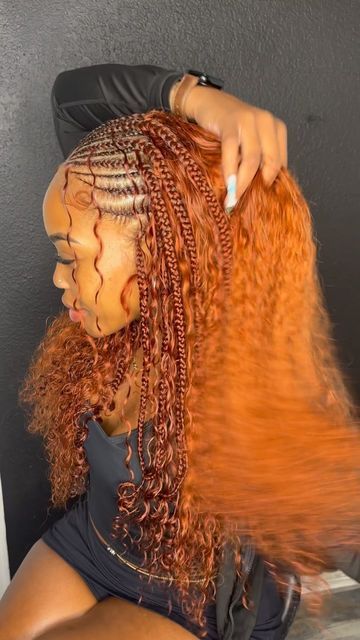 Ginger Fulani Braids, Red Fulani Braids, Fulani Braids Hairstyles, Fulani Braids, Sew In, Braids Hairstyles, Braided Hairstyles, Ginger, Braids