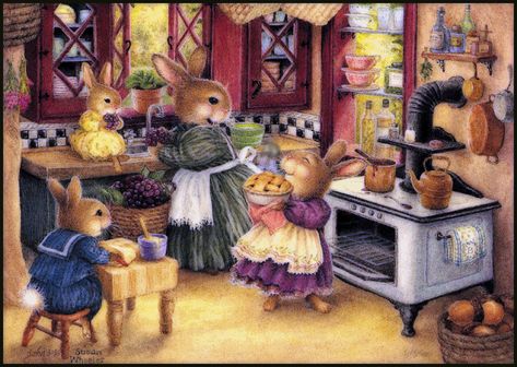 Susan Wheeler, Pola Kristik, Bunny Art, Fairytale Art, Art Et Illustration, Art And Illustration, Beatrix Potter, Woodland Creatures, Peter Rabbit