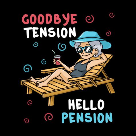 Goodbye Tension Hello Pension, Retirement Quotes Funny, Retirement Gifts For Men, Adult Gifts, Retirement Quotes, Retirement Celebration, Funny Retirement Gifts, Retirement Humor, Best Pillow