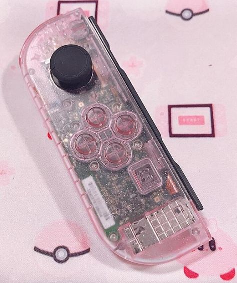 #customswitch #customjoycon #nintendo #cuteswitch #gamergirl #kawaiigamer #kawaii #pinkswitch #gamemod #controllermod #pinkcontroller Console Aesthetic, Desk Organizing, Kawaii Games, Tech Aesthetic, Gamer Room, Kawaii Room, Game 3, Cute Cases, Aesthetic Themes