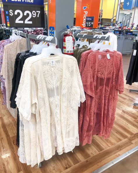 These lace kimonos are now available online! Perfect to wear over your swimsuit #walmart #walmartfashion #kimono #kimonostyle #kimonostyle #lace Lace Kimono Outfit Summer, Lace Kimono With Dress, White Lace Kimono Outfit Summer, White Lace Kimono Outfit, Pink Lace Kimono Outfit, White Kimono Outfit, Kimono With Dress, Lace Kimono Outfit Country, Kimono Summer Outfit