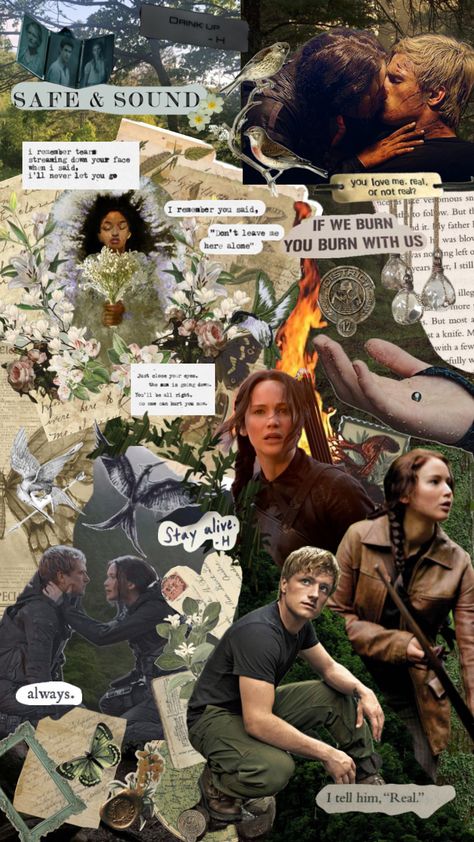 hunger games moodboard #hungergames #everlark #katnisseverdeen #peetamellark #aestheticboard The Hunger Games Backgrounds, The Hunger Games Aesthetic Wallpaper, Hunger Games Wallpaper Desktop, Hunger Games Collage, The Hunger Games Book Cover Aesthetic, Hunger Games Collage Wallpaper, Hunger Games Wallpaper, Games Wallpaper, Game Title