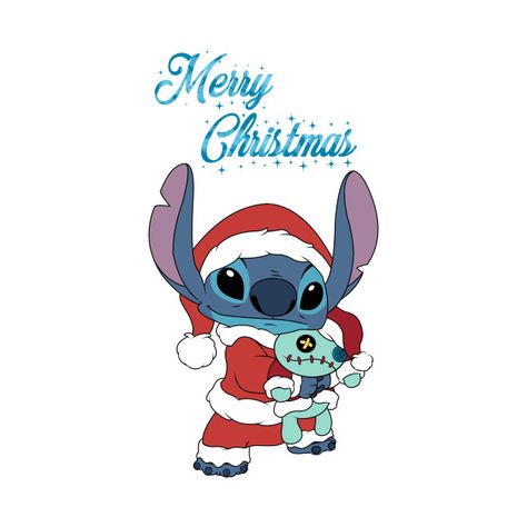 Merry Christmas Stitch - Stitch - T-Shirt | TeePublic Merry Christmas Stitch, Grinch Stickers, Stitch Merchandise, Disney Merry Christmas, Christmas Wallpaper Iphone Cute, Christmas Stitch, Xmas Sticker, Stitch Stuff, Lilo And Stitch Drawings