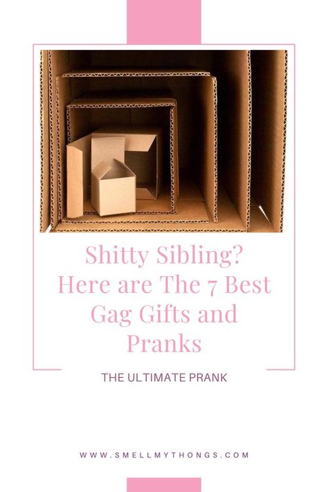 Gift Prank Ideas, Hard To Open Gifts Wrapping Prank, Christmas Gift Pranks, Prank Box, Gift Prank, Christmas Pranks, Pranks To Pull, Prank Gift Boxes, Funniest Pranks