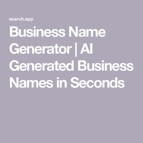 Business Name Generator | AI Generated Business Names in Seconds Name Generator Business, Snapchat Design, Business Name Generator, Tumblr Banner, Small Business Help, Linkedin Profile Picture, Restaurant Social Media, Menu Flyer, Linkedin Banner