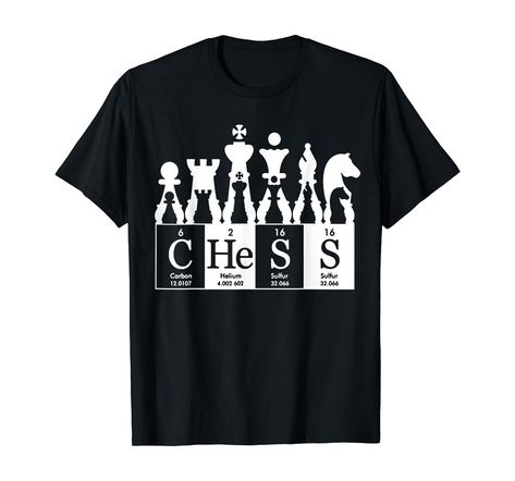 Chess sets periodic table elements t shirt gift for kids men : Amazon.co.uk: Fashion Chess Clothes, Periodic Table Elements, Chess Shirts, Table Elements, Chess Sets, Men T Shirt, Gift For Kids, Cricut Ideas, Chess