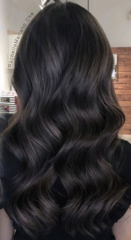 Black Chocolate Hair Color, Dark Brown Sombre, Dark Smokey Brown Hair, Dark Ash Black Hair, Dark Hair Glaze, Dark Ash Brown Hair Color Brunettes, Cool Dark Brown Hair Color, Warm Black Hair Color, Dark Cool Brown Hair