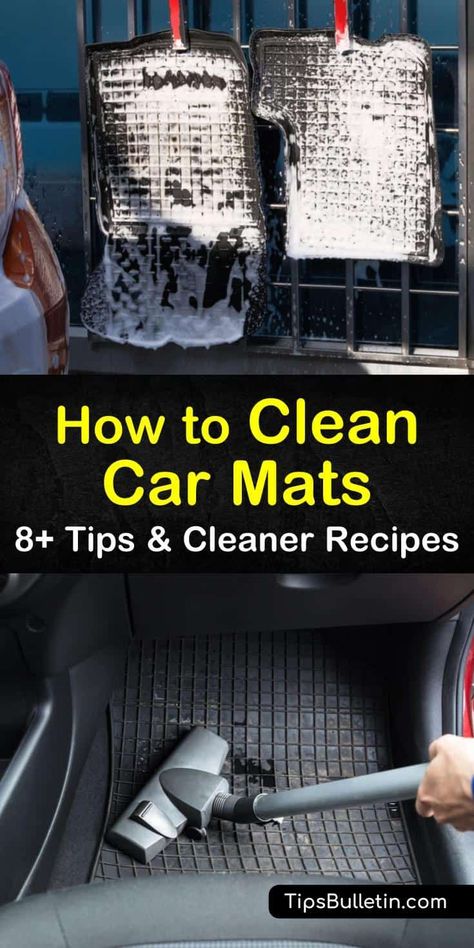 Clean Car Carpet Diy, Cleaning Car Mats Rubber, How To Clean Car, Floor Cleaning Hacks, Clean Car Mats, Spring Cleaning Challenge, Car Items, Car Carpet Cleaner, Automotive Detailing