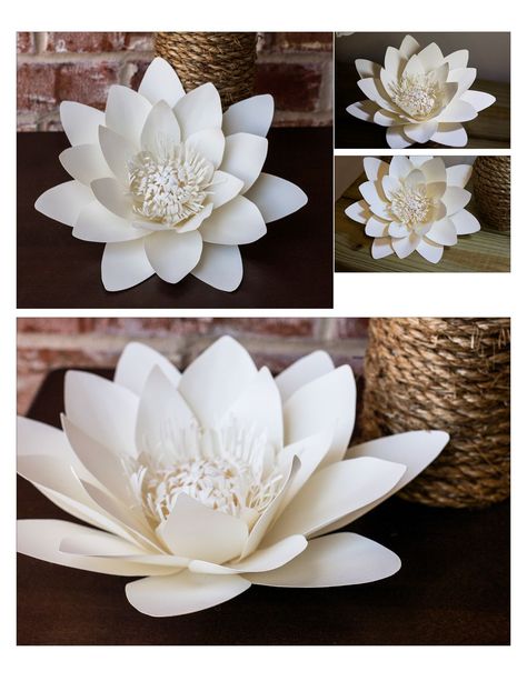 White Paper Flowers, Diy Fleur, Tissue Flowers, Fleurs Diy, Large Paper Flowers, Paper Flower Backdrop, Paper Flowers Craft, Tissue Paper Flowers, Giant Flowers