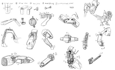 Mech Joints, Mechanics Drawing, Robot Mechanics, Suit Drawing, Basic Mechanics, Robot Sketch, Props Concept, Futuristic Armour, Mech Suit