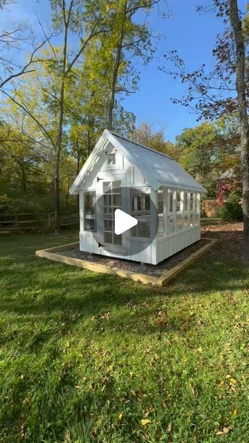 True Craft Sheds on Instagram: "🌱☀️ 8’ x 12’ Greenhouse | potting benches | vent fan | automatic vent | polycarbonate walls and roof | pine board and batten siding | pressure treated base with screen || DM for more info! #truecraftsheds
.
.
.
.
.
#virginiaisforshedlovers #garden #sheshedliving #gardenshed #sheshed #🌱 #2024 #greenhouse" Craft Sheds, Greenhouse Shed Combo, Potting Benches, Craft Shed, Greenhouse Shed, Wendy House, Vent Fan, Garden Inspo, Board And Batten Siding