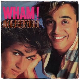 Wham! – Wake Me Up Before You Go Go Wham T Shirt, Andrew Ridgeley, George Michael Wham, Jitterbug, Columbia Records, Synth Pop, Wake Me, George Michael, 45 Rpm