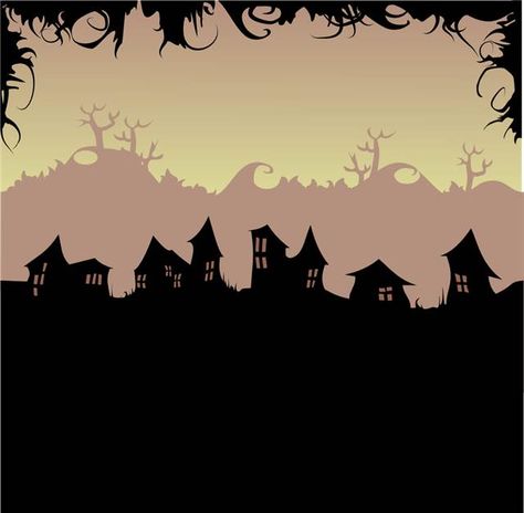 tim burton landscape Tim Burton Landscape, Tim Burton Halloween, Magical Woods, Tim Burton Art Style, Halloween Carving, Minecraft Halloween, Gothic Landscape, Creepy Design, Paper Landscape