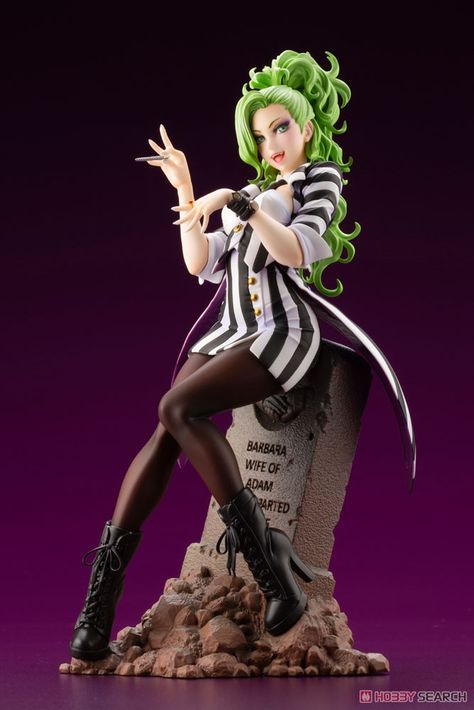 Beetlejuice Girl, Beetlejuice Characters, Robin One Piece, 3d Figures, Anime Lover, Anime Figurines, Figure Poses, Sideshow Collectibles, Nico Robin