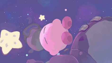 Pink Kirby Wallpaper, Kirby Character, Kirby Art, Ipad Wallpaper, Kirby, Desktop Wallpaper, Animal Crossing, Cute Wallpapers, Minnie Mouse