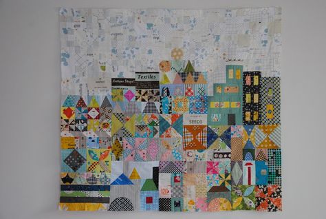 1/4" mark Small World Quilt, Snowman Quilt, Sampler Quilts, Dresden Plate, House Quilts, Sampler Quilt, Quilt Guild, Hand Applique, Small Words