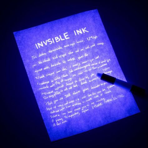 How To Make Invisible Ink, Invisible Ink For Kids, Diy Invisible Ink, Ink Experiments, Secret Passages, Coded Message, Blueberry Juice, Invisible Ink, Fun Mail