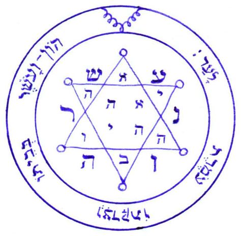 King Solomon Seals, Seven Archangels, Seal Of Solomon, Protection Symbols, Solomons Seal, Occult Symbols, African Spirituality, Magick Book, Sigil Magic