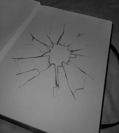 Drawing To Fill A Page, Wrath Drawings, Family Problem Drawing, How To Draw Cracks, 2d Drawings Ideas, Terrifying Drawing, Backstabbing Drawing, Breaking Free Art, Breaking Drawing