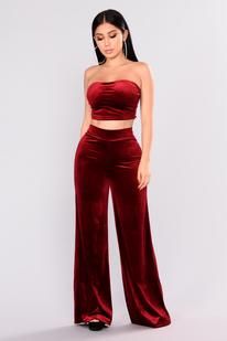 Velvet Dresses | www.fashionnova.com Velvet Pants Outfit Casual, Burgundy Velvet Pants, Velvet Pants Outfit, Velvet Pant, Classy Short Dresses, Bodycon Outfits, Burgundy Fashion, Dinner Dress Classy, Virtual Wardrobe