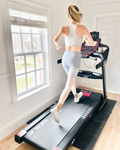 Click to read about this home treadmill on Pinteresting Plans now! Seems like a lot of people who relied on gyms are working on their home fitness during quarantine. I purchased a Sole Treadmill in December when it became too cold for me to push myself outside to run. At home workouts for women are great with the right gym equipment. Gym equipment workout women and gym equipment machine make for the ultimate and best at home gym equipment. #fitness #workout #gym Treadmill Home Gym, Gym Equipment Workout Women, Gym Equipment Machine, At Home Gym Equipment, Home Spa Room, Gym Equipment Workout, Home Treadmill, At Home Workouts For Women, Fitness Influencer