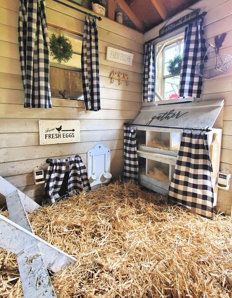 Shiplap Interior, Inside Chicken Coop, Cute Chicken Coops, Chicken Coop Garden, Chicken Coop Decor, Duck Coop, Chicken Coup, Chicken Pen, Backyard Chicken Coop Plans