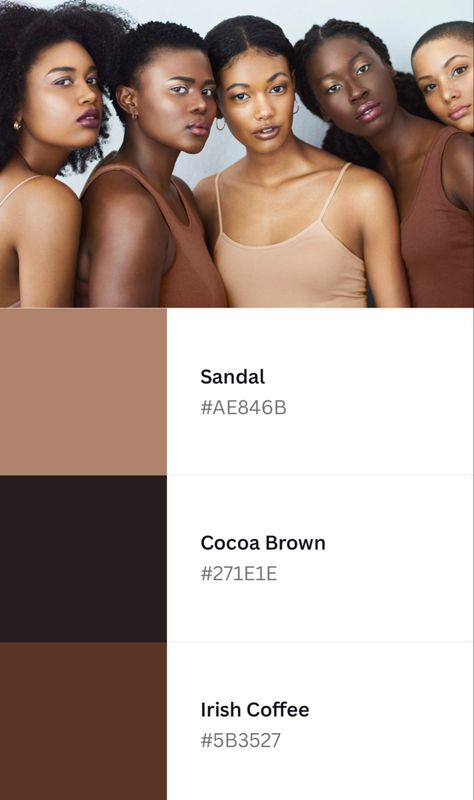 Melanin Color Palette, Dance Leos, Skin Color Palette, Irish Coffee, Cocoa Brown, Snow Leopard, Skin Color, Color Palettes, Color Inspiration