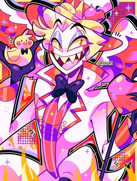 Lucifer Morningstar Hazbin Hotel, Hazbin Hotel Lucifer, Hazbin Hotel Art, Boss Wallpaper, H Hotel, Lucifer Morningstar, Helluva Boss And Hazbin Hotel, Vivziepop Hazbin Hotel, Hazbin Hotel And Helluva Boss