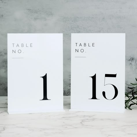 PRICES MAY VARY. PACKAGE INCLUDES: 5x7 inch white acrylic table numbers 1-15 with white acrylic base, total 15 sets in one pack. Each acrylic sign Has A Protective Film On Both Sides To Prevent Scratches and when you are ready to use it, you should peel it off. MINIMALISTIC STYLE DESIGN: These modern minimalistic acrylic table number sign are the perfect touch to add to your wedding. We love the sleek, clean lines of these arch acrylic signs, they are a beautiful wedding table centerpieces decor Table Numbers For Wedding, Table Number Signs, Acrylic Table Numbers, Wedding Reception Party, Elegant Theme, Table Centerpiece Decorations, Acrylic Table Number, Number Signs, Signing Table Wedding