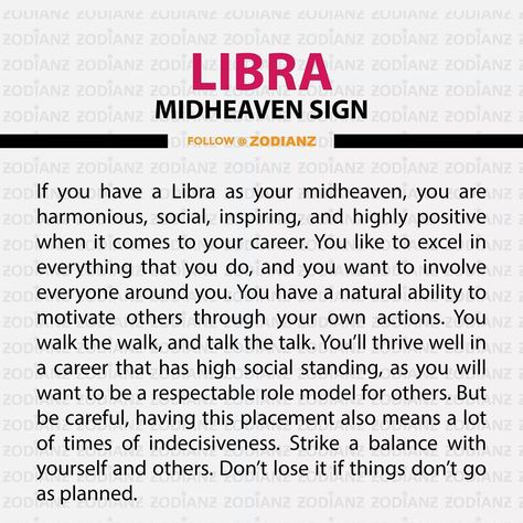 #Libra midheaven >>> Follow@zodianz #Zodianz #Zodiac #Astrology #photooftheday Libra Midheaven, Life Path 4, Capricorn Ascendant, Planet Signs, Astrology Libra, Birth Chart Astrology, Astrology Chart, Zodiac Memes, Zodiac Astrology