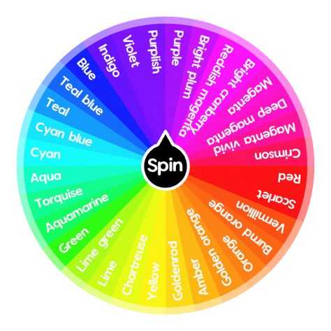 Color wheel Spin The Wheel Oc Challenge, Eye Color Wheel, Oc Wheel, Color Wheel Challenge, Colors Wheel, Hair Color Wheel, Oc Generator, Color Wheel Art Projects, Spin Wheel