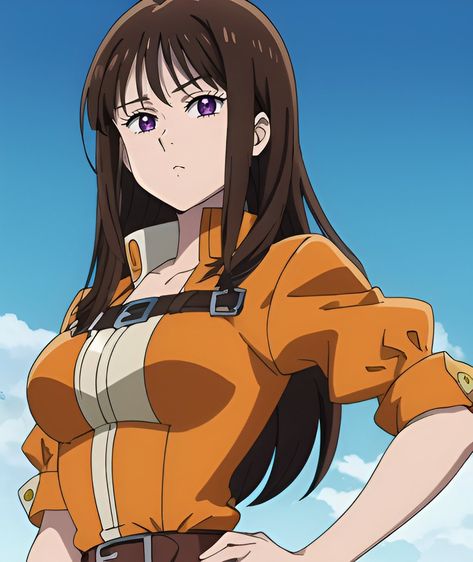 Diane Sds Icon, Diane 7 Deadly Sins, Diana 7 Deadly Sins, Dianne The Seven Deadly Sins, Diane Seven Deadly Sins Fanart, Female Meliodas, Seven Deadly Sins Oc Girl, Diane Seven Deadly Sins Icon, The Seven Deadly Sins Diane