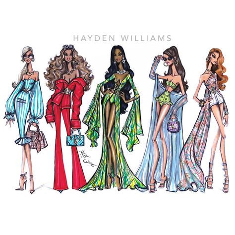 #RivieraChic collection by Hayden Williams | Hayden Williams | Flickr Fashion Model Sketch, Hayden Williams, Fashion Illustrations Techniques, Fashion Design Sketchbook, Fashion Design Collection, Fashion Sketches Dresses, Luxury Wear, Fashion Illustration Dresses, Fashion Illustration Sketches