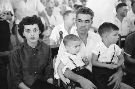 Ed Clark—Time & Life Pictures/Getty Images Defendant Roy Bryant sits with his wife Carolyn and their children during his trial for the kidnapping and murder of Emmett Till.  Read more: http://life.time.com/history/the-murder-of-emmett-till-and-the-sham-trial-that-shocked-the-nation/#ixzz2cFoEmOWF Emmit Till, Emmett Till, Tragic Hero, Civil Rights Leaders, Jim Crow, Time Life, Civil Rights Movement, Life Pictures