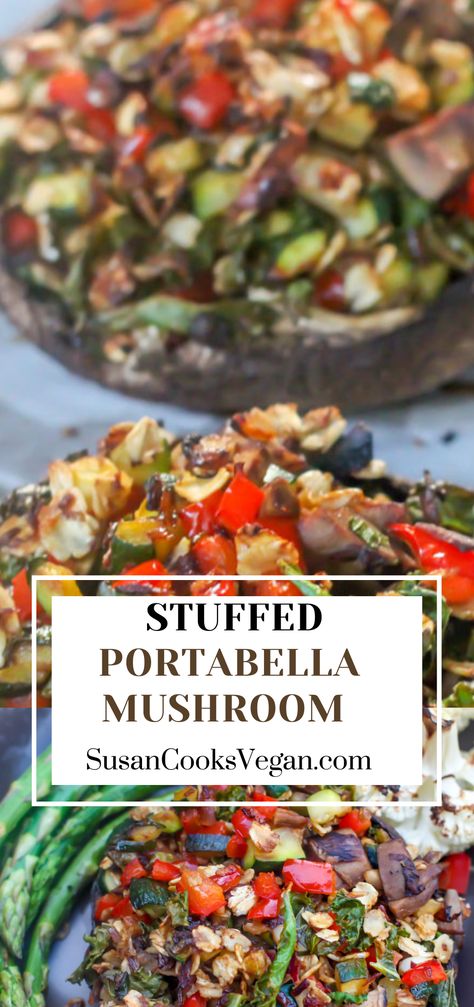 Mushroom Recipes Portabella, Portabella Mushroom Recipes Vegetarian, Portabella Mushroom Steak, Crab Stuffed Portabella Mushroom Recipes, Stuffed Portabella Mushrooms Healthy, Vegan Portabella Mushroom Recipes, Portabella Mushroom Vegan Recipes, Plant Based Portabella Mushroom Recipes, Mediterranean Stuffed Portabella Mushrooms