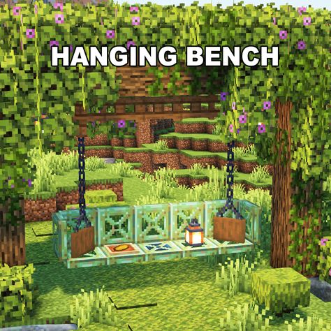 Minecraft Hanging Bench ✅ Follow for OP Minecraft Builds 📢 Share with your Friends 💬 Rate this Build 1-10 🔖Tags 🔖 #minecraft #minecraftbuilds #minecrafters #minecraftpe #minecraftmemes #mınecraftideas #minecraftbuild #minecraftbuilding #minecraftbuilding #minecrafttutorial #minecraftonly #mcpe #minecraftpc #minecraftcreations #minecraftdaily #minecraftdesign #minecraftjava #minecrafts #minecraftyoutuber #gaming Minecraft Hanging Bench, Bench Minecraft, Hanging Bench, Minecraft E, Minecraft Memes, Minecraft Pe, Minecraft Tutorial, Minecraft Builds, Minecraft Building