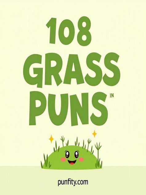 grass puns Garden Humor, Blades Of Glory, Lawn Party, Grass Stains, Double Meaning, Funny Slogans, Stand Up Comedy, One Liner, Funny Puns