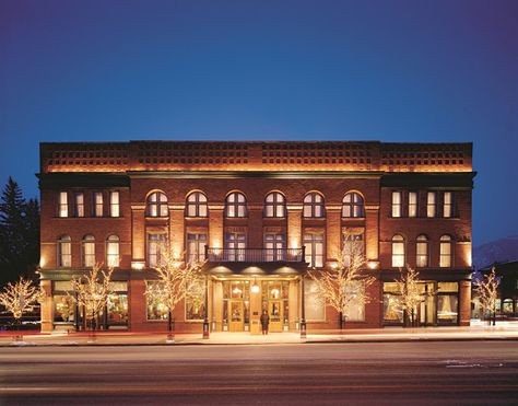 HOTEL JEROME Aspen, CO  Todd-Avery Lenahan’s chic new look is a worldly take on 20th-century decor.  5 GORGEOUS HOTEL REDESIGNS  These restored hotels enlisted some of the top designers in the West—and the world—to reimagine their interiors. Colorado Hotels, Aspen Hotel, Haunted Hotel, Aspen Colorado, Family Resorts, Most Haunted, Haunted Places, Resort Collection, Grand Hotel