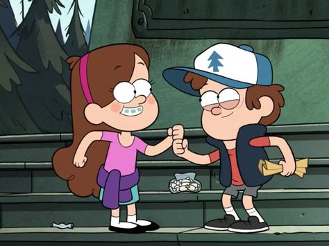 Gravity falls mystery twins "Mystery Twins?" "I thought you hated that." "It's starting to grow on me." Pines Twins, Gravity Falls Computer Wallpaper, Computer Wallpaper Gravity Falls, Gravity Falls Soos X Melody, Gravity Falls Wendy And Dipper, Gravity Falls Soos And Melody, Monster Falls, Dipper Y Mabel, Disney Best Friends