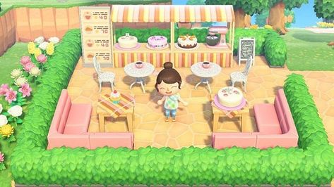 15 Simple & Easy Island Ideas For Animal Crossing: New Horizons – FandomSpot Animal Crossing Cafe, Café Design, Animal Crossing 3ds, Ac New Leaf, Animal Crossing Guide, Animal Crossing Wild World, Easy Animals, Animal Crossing Villagers, New Animal Crossing