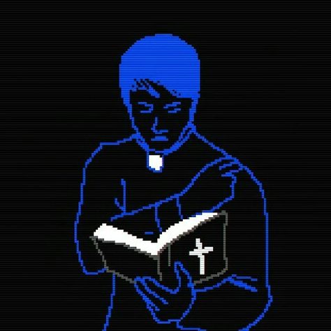 Faith Game Pfp, Faith Game Aesthetic, Faith Unholy Trinity Aesthetic, John Faith Game, Faith The Unholy Trinity John Fanart, Faith Video Game, Faith Horror Game, Faith John Ward, Faith The Unholy Trinity Pfp