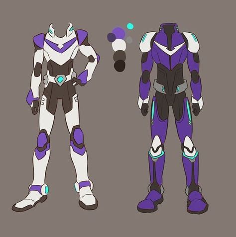 Original not mine, i just recolored it Voltron Suit Design, Purple Paladin Voltron, Voltron Characters Design, Voltron Oc Base, Voltron Altean Oc, Voltron Paladin Armor, Voltron Oc Female, Voltron Armor, Voltron Costume