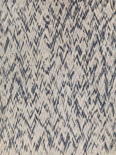 Zig Zag Liquorice rug design | Collection | Fort Street Studio Zig Zag Rug, Textile Pattern Design, Textile Pattern, Knotted Carpet, Silk Wool, Design Collection, Rug Carpet, Textile Patterns, Indoor Outdoor Rugs