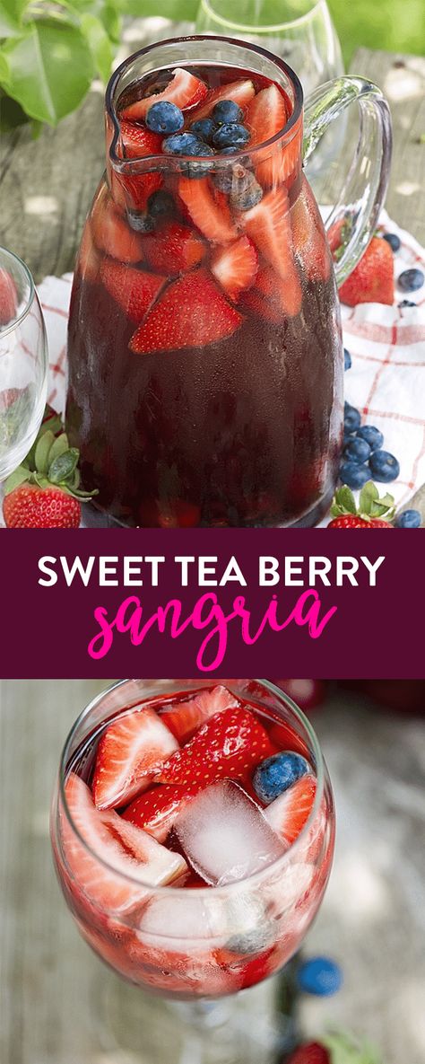 Summer Sangria Recipes, Cranberry Juice And Vodka, Berry Sangria, White Wine Sangria, Wine Sangria, Coctails Recipes, Sweet White Wine, Berry Tea, Sangria Recipes