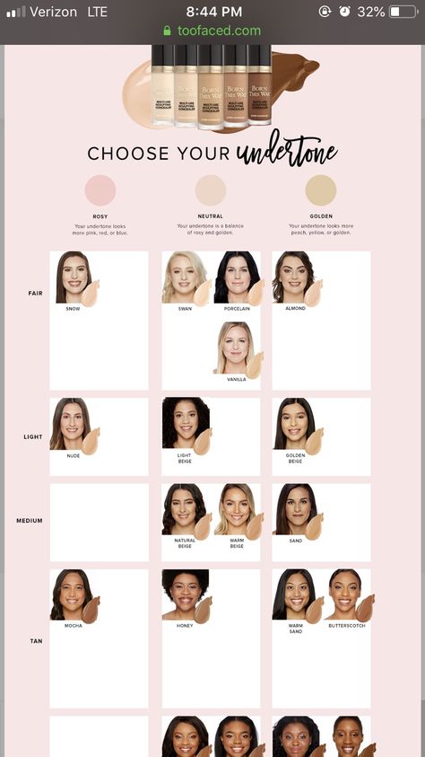 Too Faced Find Your Concealer Shade 💗 Too Faced Concealer Shades, Aesthetic Diys, Tone Makeup, Skin Tone Makeup, Maybelline Concealer, Makeup Shades, Concealer Shades, Best Concealer, Concealer Colors