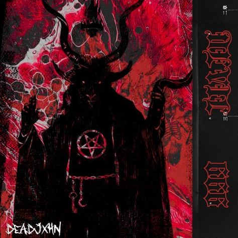 DeadJxhn - DEVIL 666 Dark Christmas, God Loves Me, Red Aesthetic, Christmas Aesthetic, Horror Art, Toddler Activities, Anime Icons, Profile Picture, Rap