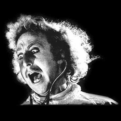 Gene Wilder in Young Frankenstein as Dr. Frederick Frankenstein T Shirt with… Dr Frankenstein, Gene Wilder, Young Frankenstein, Robert Johnson, Science Quotes, Cartoon Sketches, Classic Monsters, Video Film, Old Tv